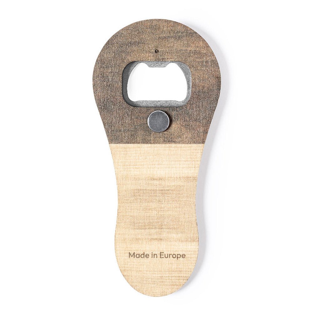 Flaschenöffner Samaru aus Naturholz - Drucksaal