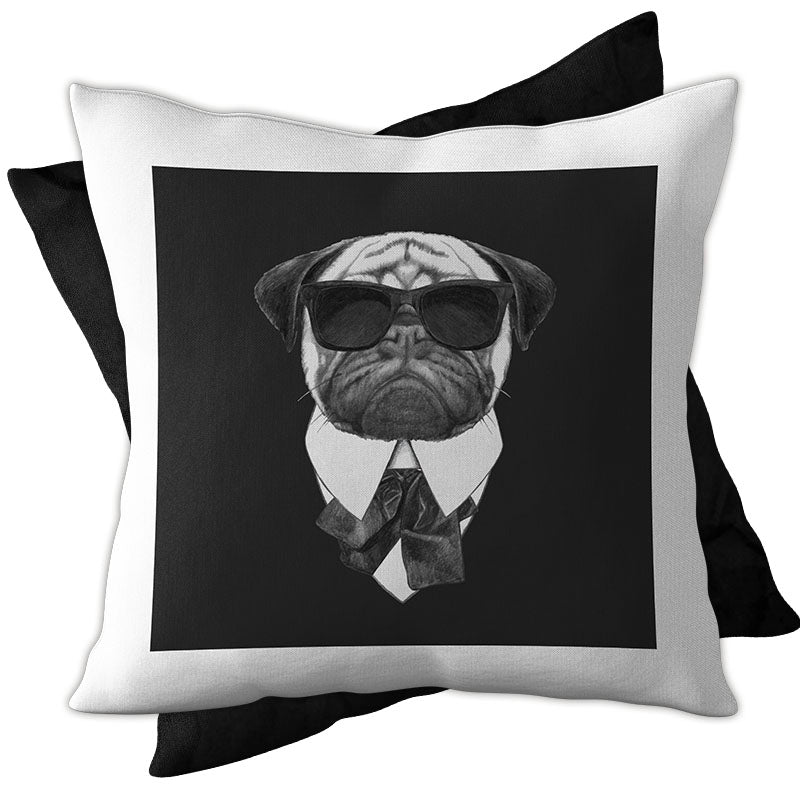 Fotokissen 40x 40 cm Rückseite versch. Farben - Drucksaal