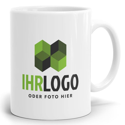Satinierte, mattierte Tasse für einen hervorragenden Druck