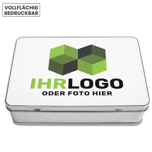 Geschenkdose aus Blech Rechteck - Drucksaal