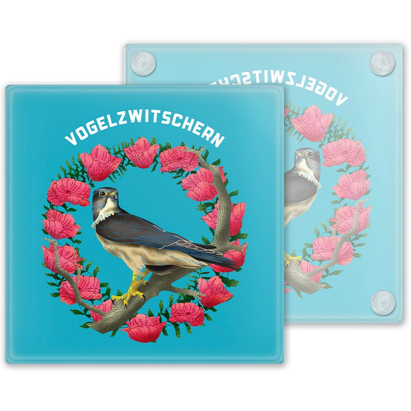 Glas - Untersetzer 10 x 10 cm - Drucksaal