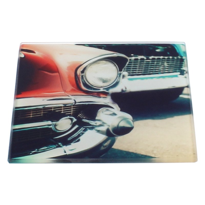 Glas - Untersetzer 10 x 10 cm - Drucksaal