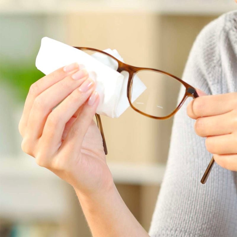 Glasreinigungstuch/ Brillen - Display - Tuch - Drucksaal