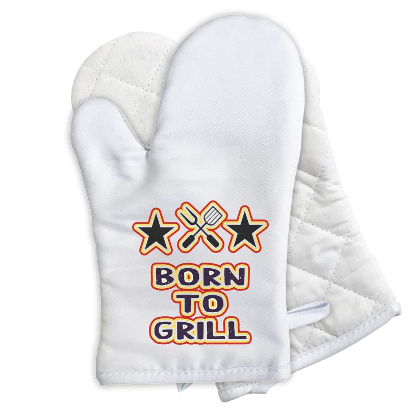 Grillhandschuhe bedrucken - Drucksaal