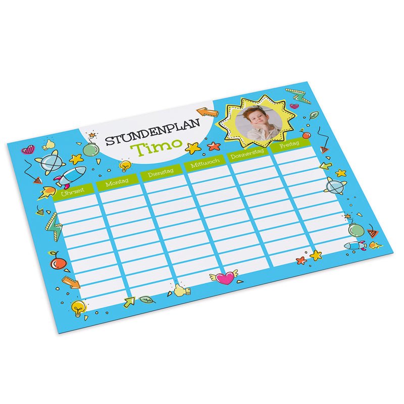 Großer Magnetsticker z.B. für Stundenplan 200 x 280 mm - Drucksaal