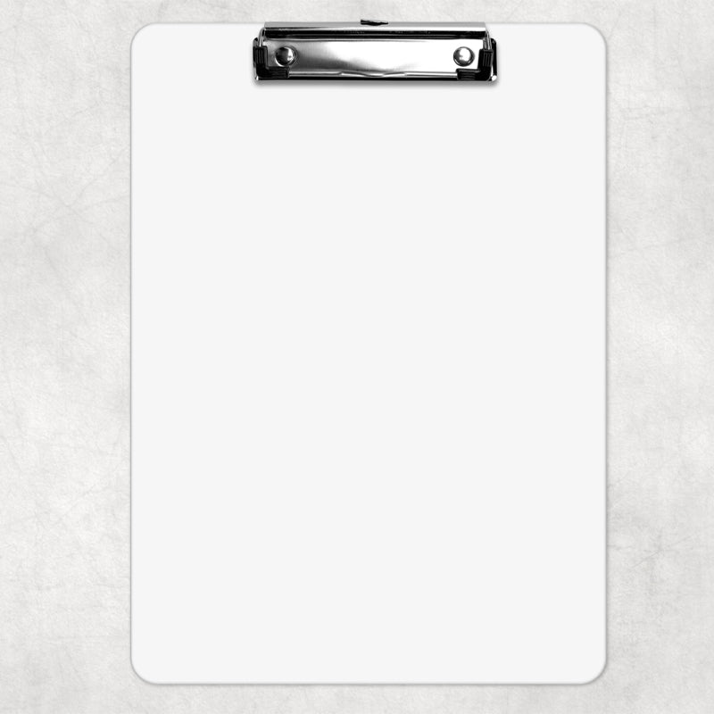 Hartfaser Klemmbrett A4 - Drucksaal