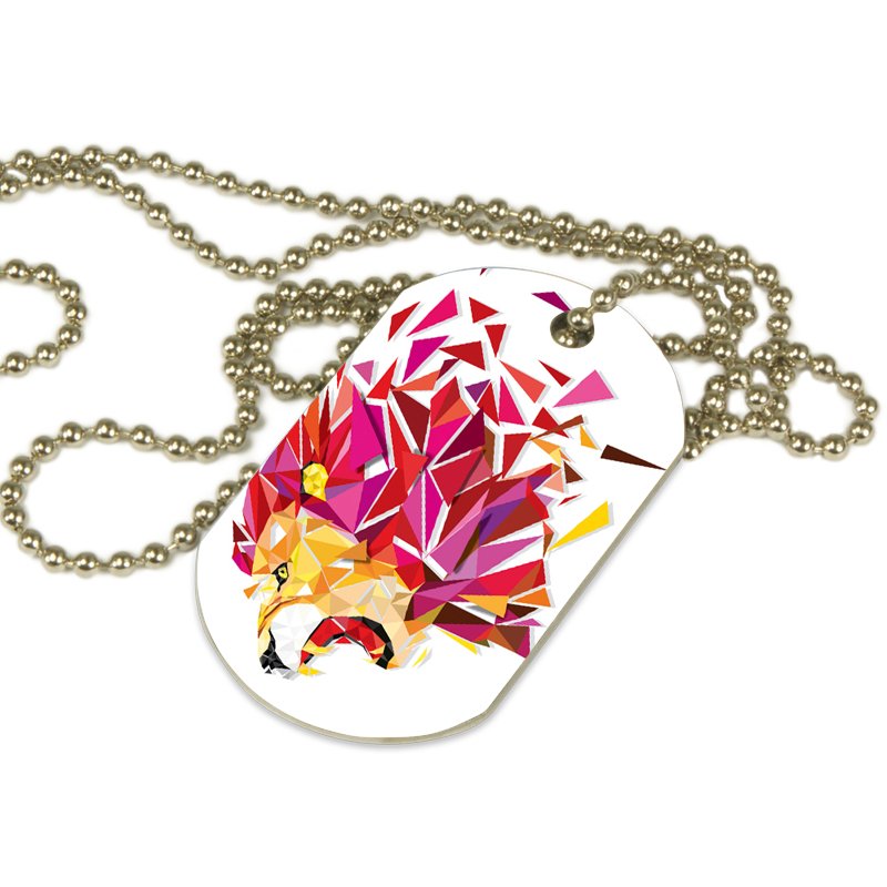 ID - Tags im Army - Style - Drucksaal