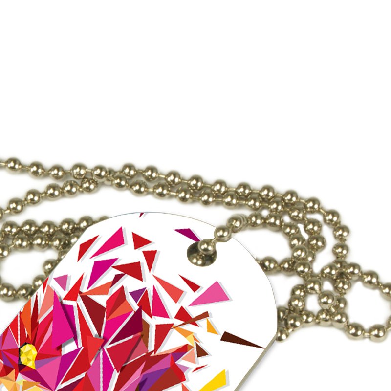 ID - Tags im Army - Style - Drucksaal