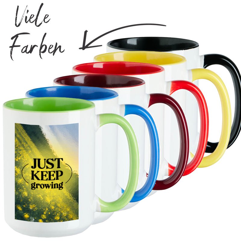Jumbotasse XXL in verschiedenen Farben - Drucksaal
