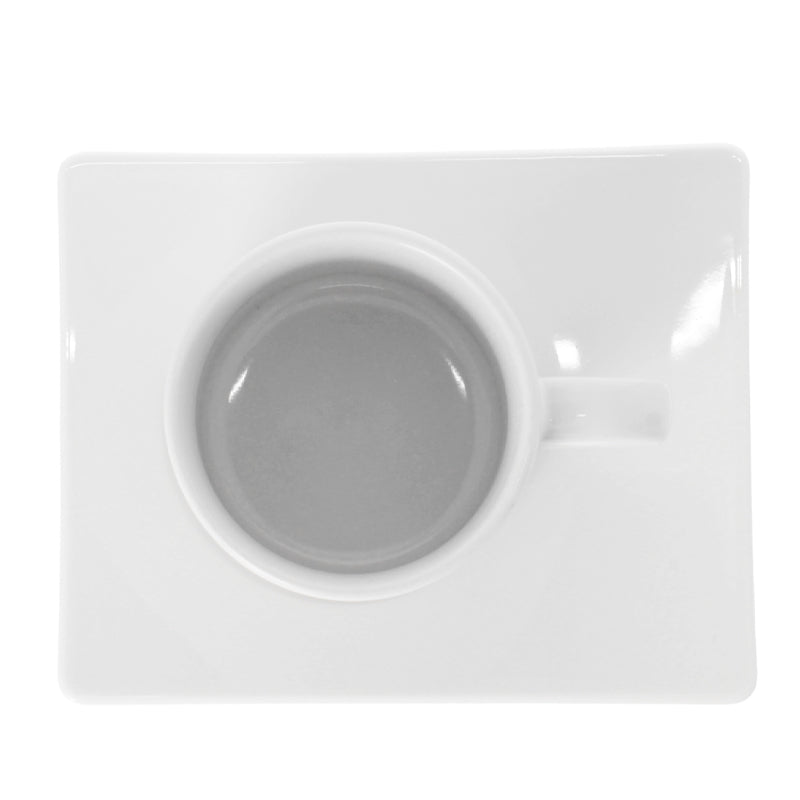 Kaffeetasse mit Unterteller Melange - Drucksaal