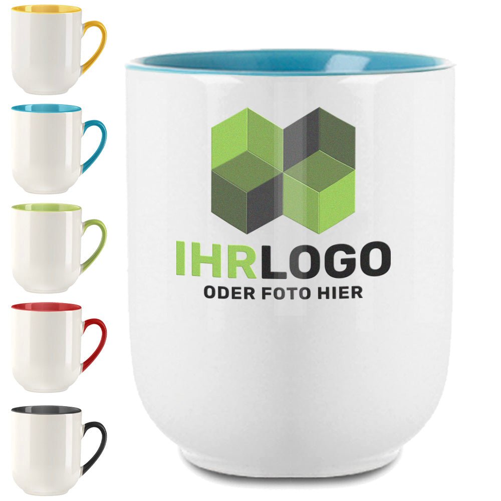 Keramiktasse Elite, versch. Farben - Drucksaal