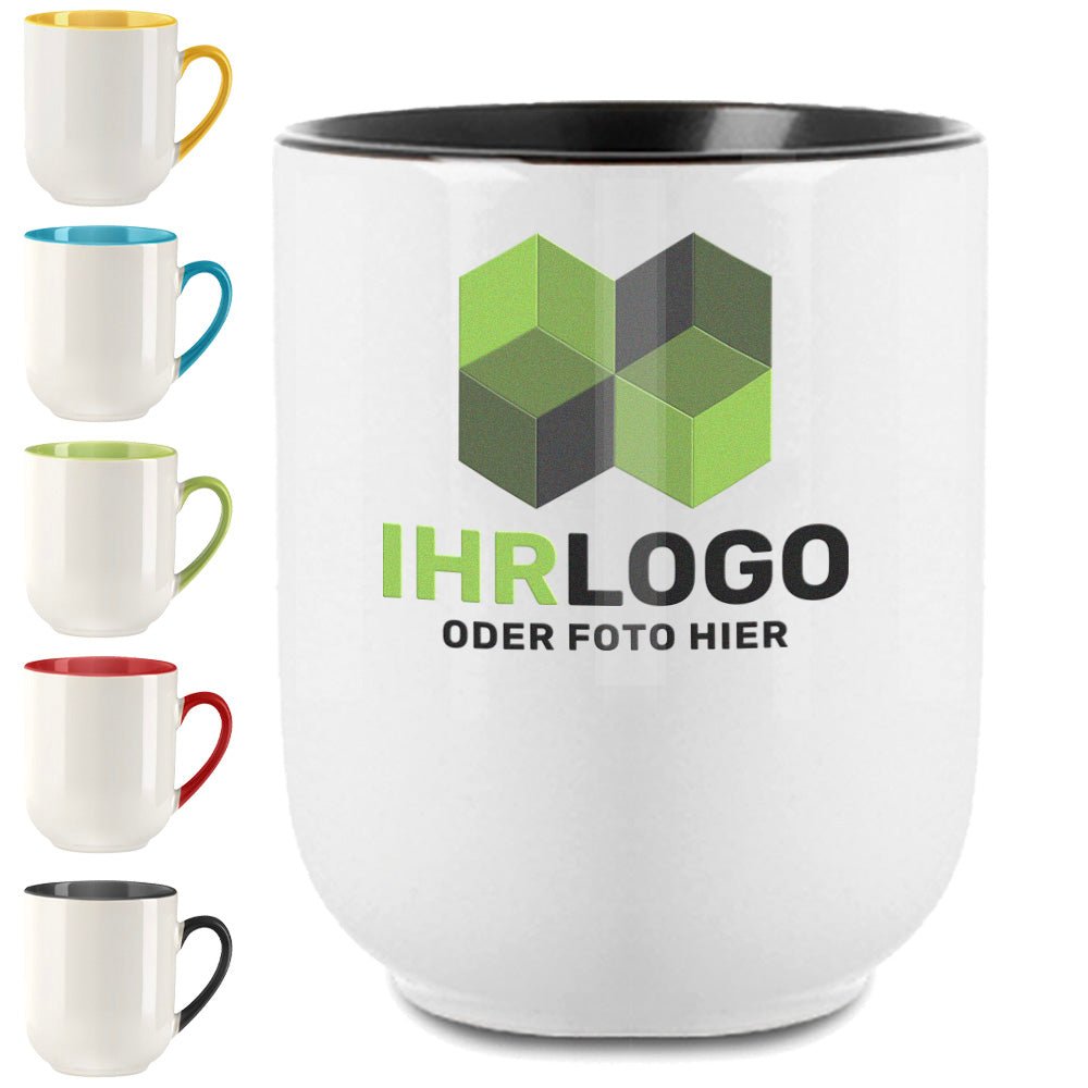 Keramiktasse Elite, versch. Farben - Drucksaal