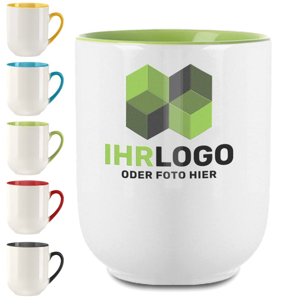 Keramiktasse Elite, versch. Farben - Drucksaal