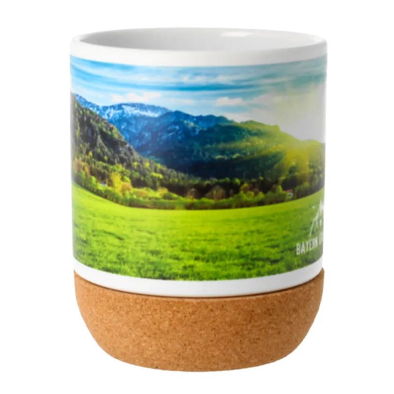 Keramiktasse Porto abnehmbarem Korksockel - Drucksaal