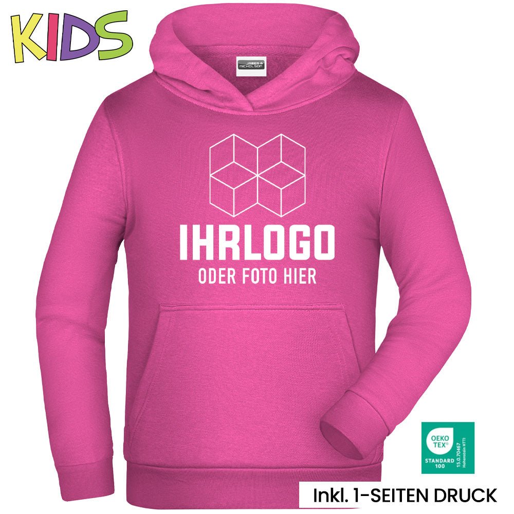 Kinder Promo Hoody Klassisches Kapuzensweat für Kinder 280 g/m² - Drucksaal