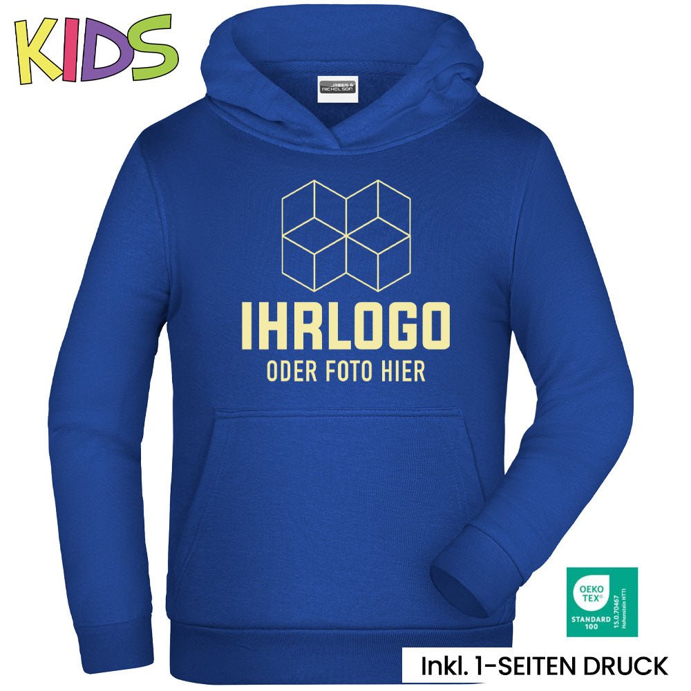 Kinder Promo Hoody Klassisches Kapuzensweat für Kinder 280 g/m² - Drucksaal