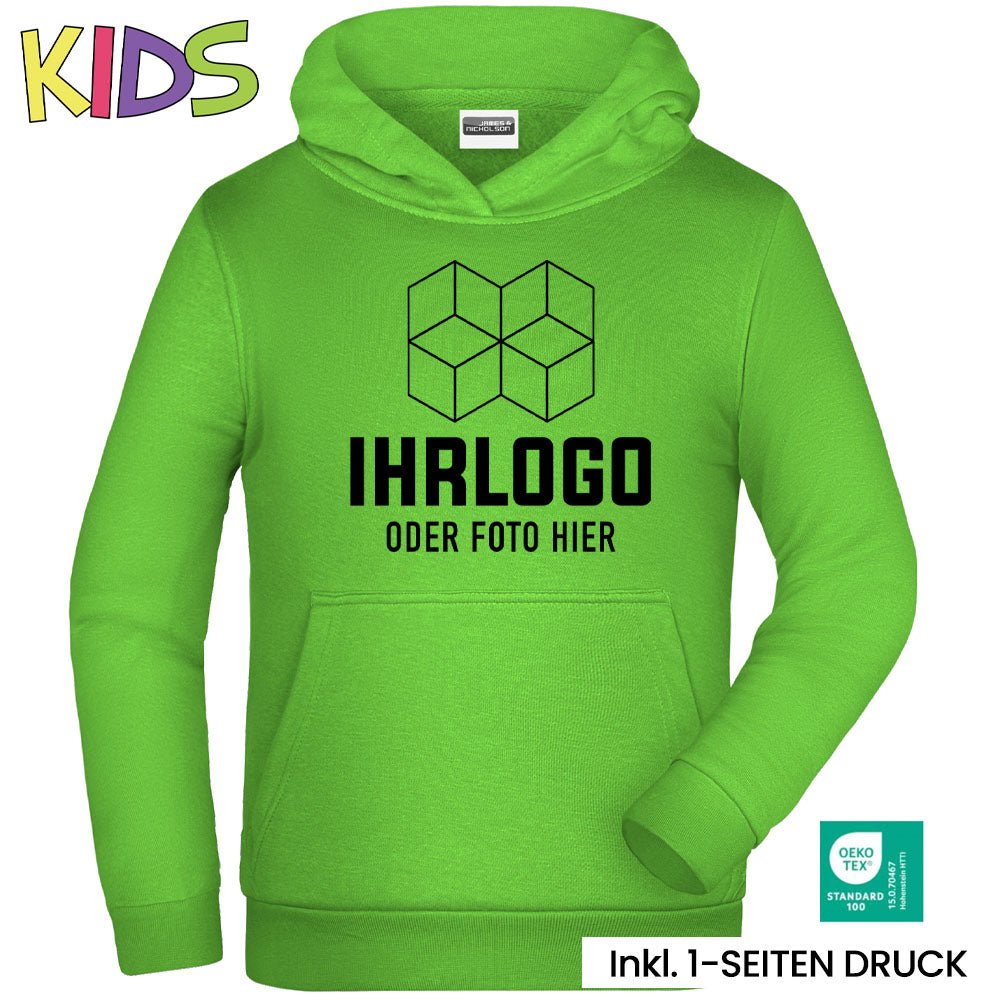Kinder Promo Hoody Klassisches Kapuzensweat für Kinder 280 g/m² - Drucksaal