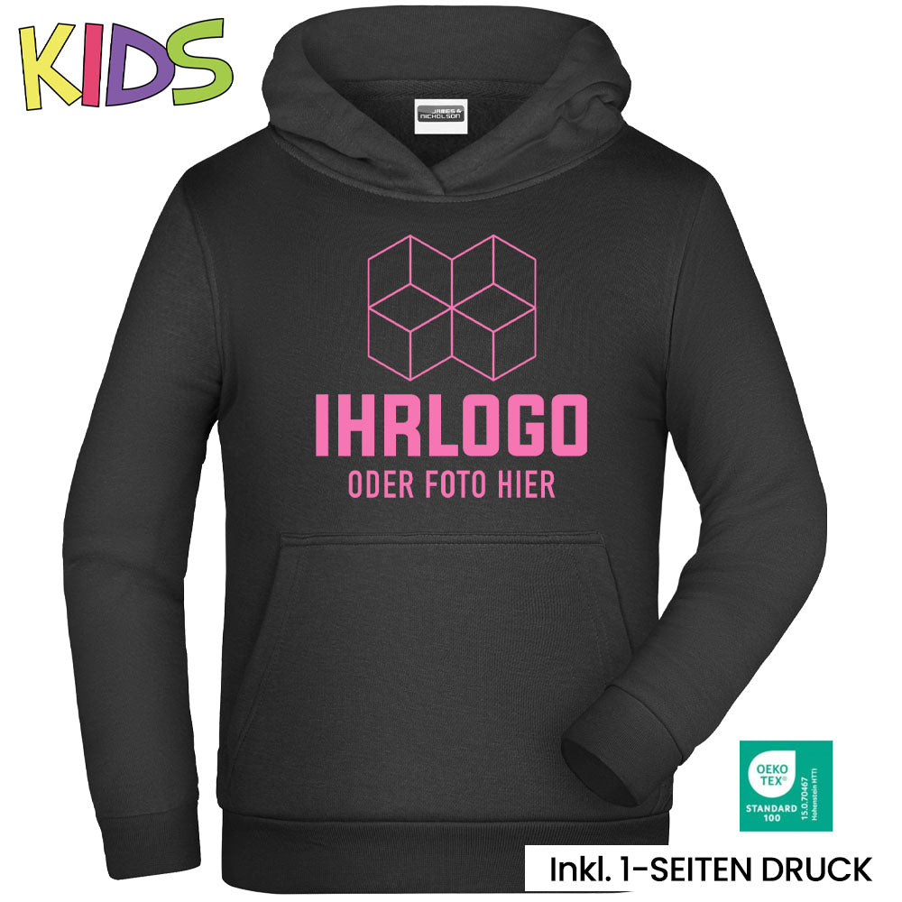Kinder Promo Hoody Klassisches Kapuzensweat für Kinder 280 g/m² - Drucksaal