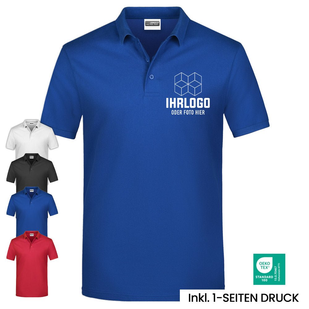 Klassisches Poloshirt, 3 Knöpfe - Promo Polo Man 180 g/m² - Drucksaal