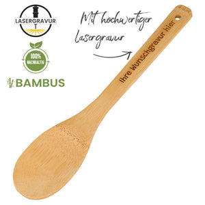 Kochlöffel/ Küchenlöffel Selma aus Bambus