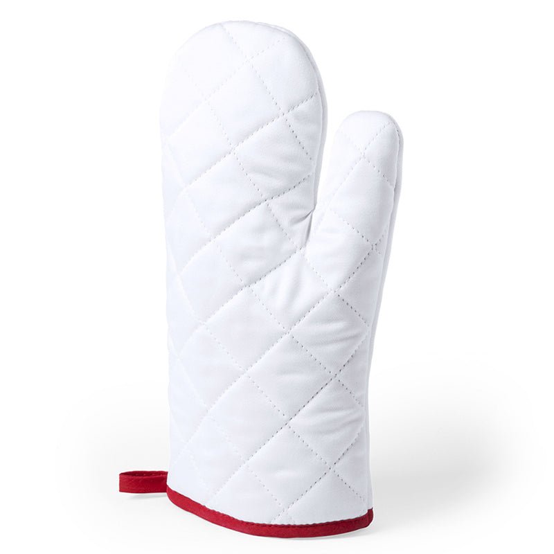 Küchenhandschuh, Grillhandschuh versch. Farbakzente - Drucksaal