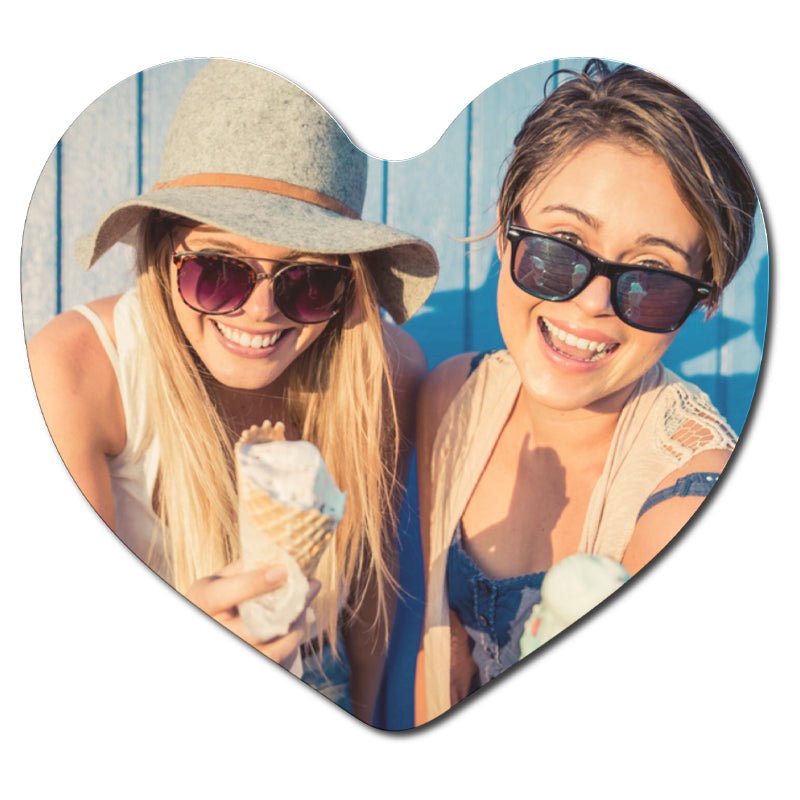 Kühlschrankmagnet in Herzform ø ca 60 mm - Drucksaal