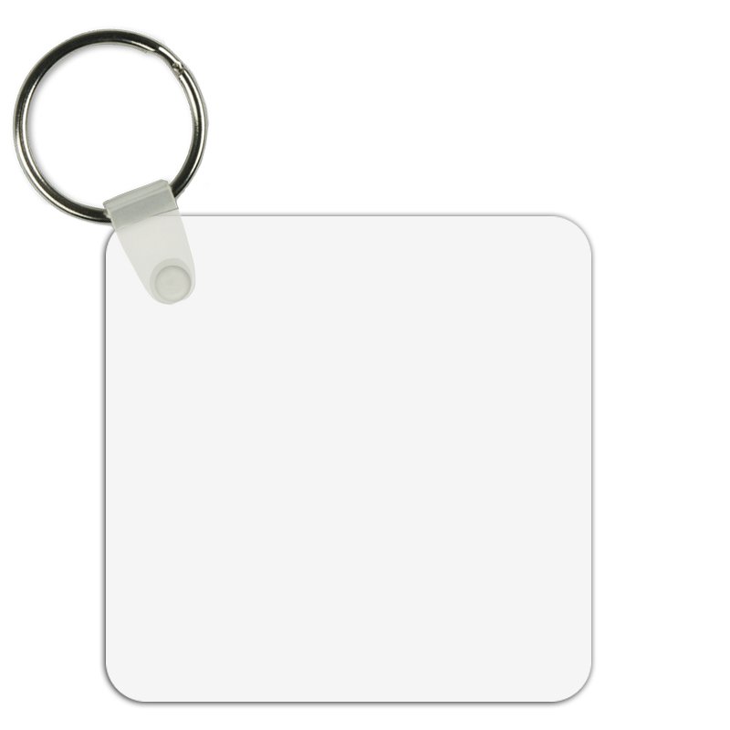 Kunststoff Schlüsselanhänger 57x57 mm - Drucksaal