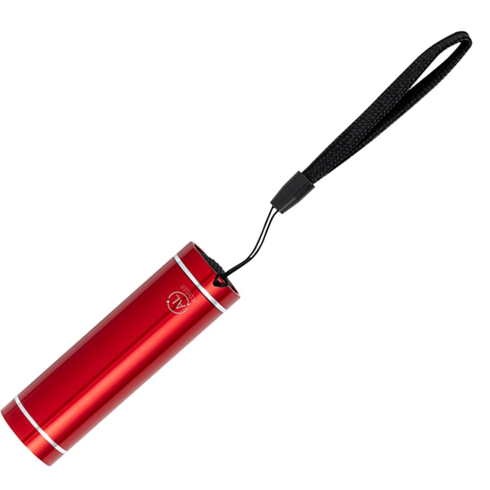 LED Taschenlampe aus recyceltem Aluminium in versch. Farben - Drucksaal