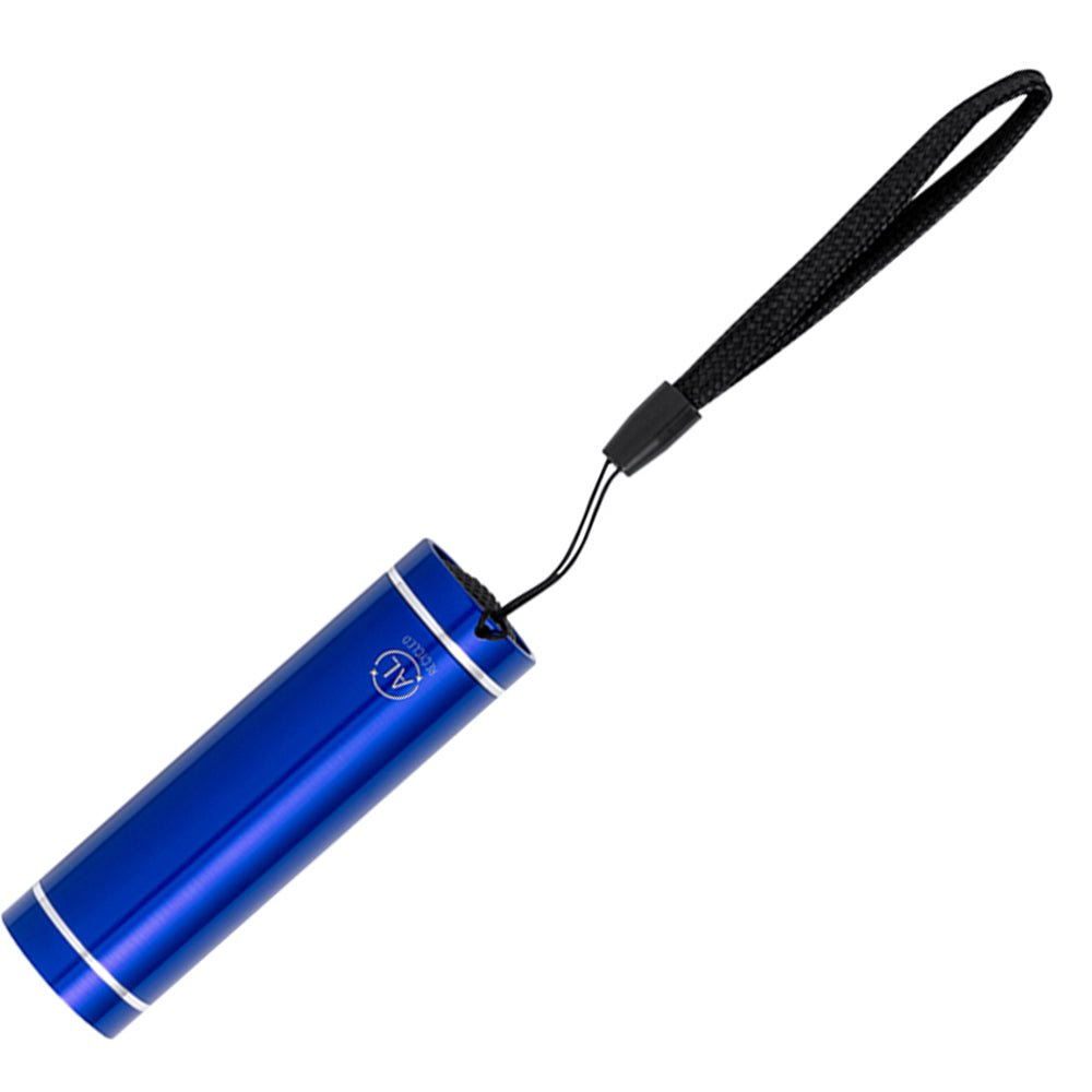 LED Taschenlampe aus recyceltem Aluminium in versch. Farben - Drucksaal