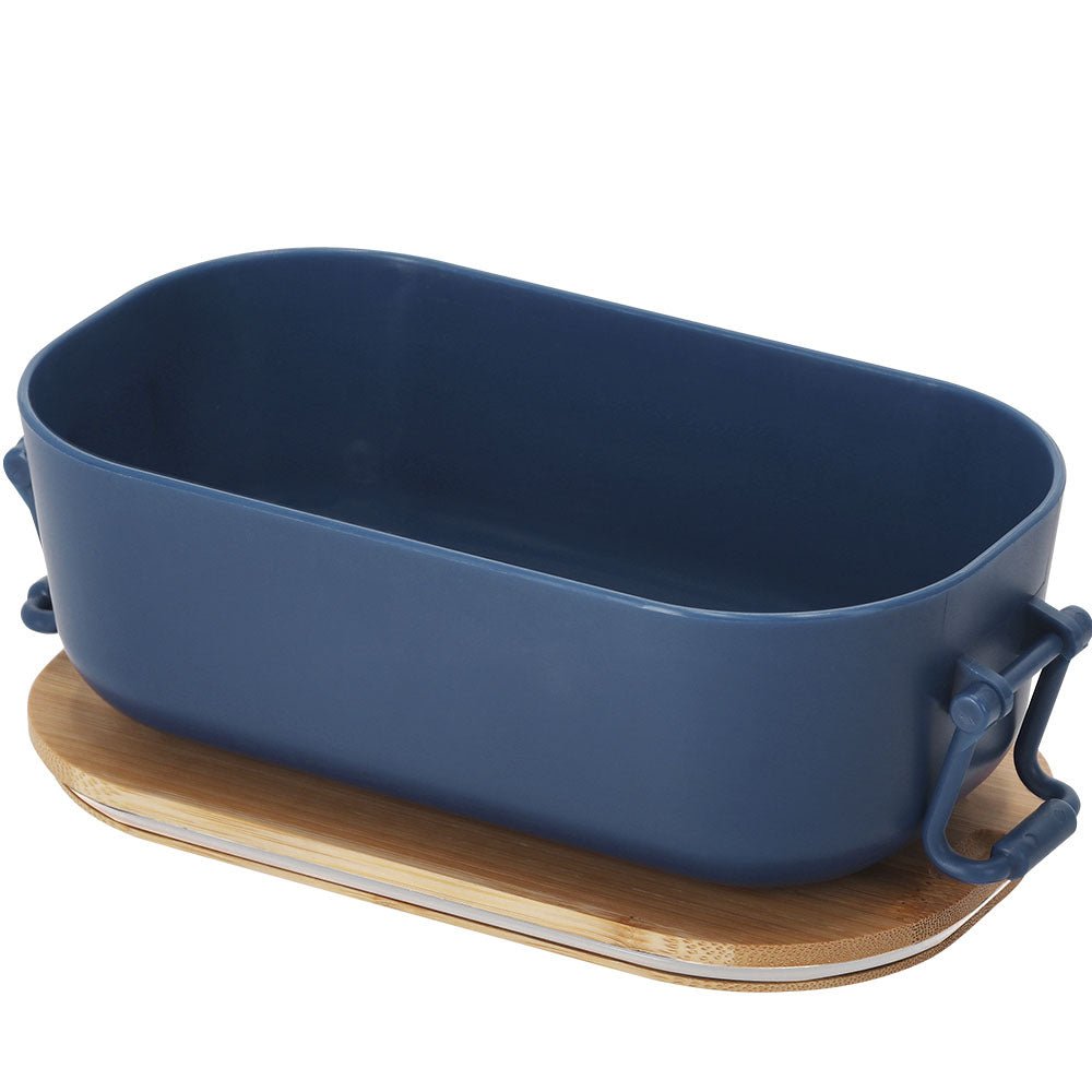 Lunchbox Brotdose mit Bambusdeckel - Drucksaal