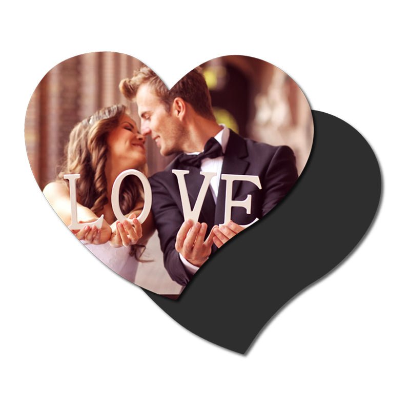 Magnetsticker in Herzform 60 x 68 mm - Drucksaal