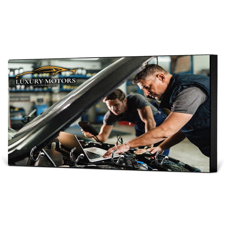 MDF Schlüsselbrett inkl. 4 Haken - Drucksaal