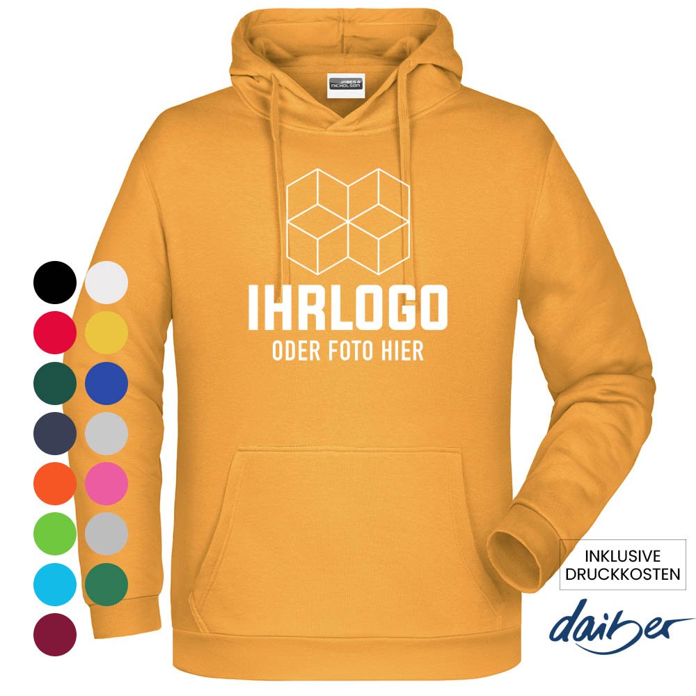 Men's Promo Hoodie - Klassisches Kapuzensweat 280 g/m² - Drucksaal