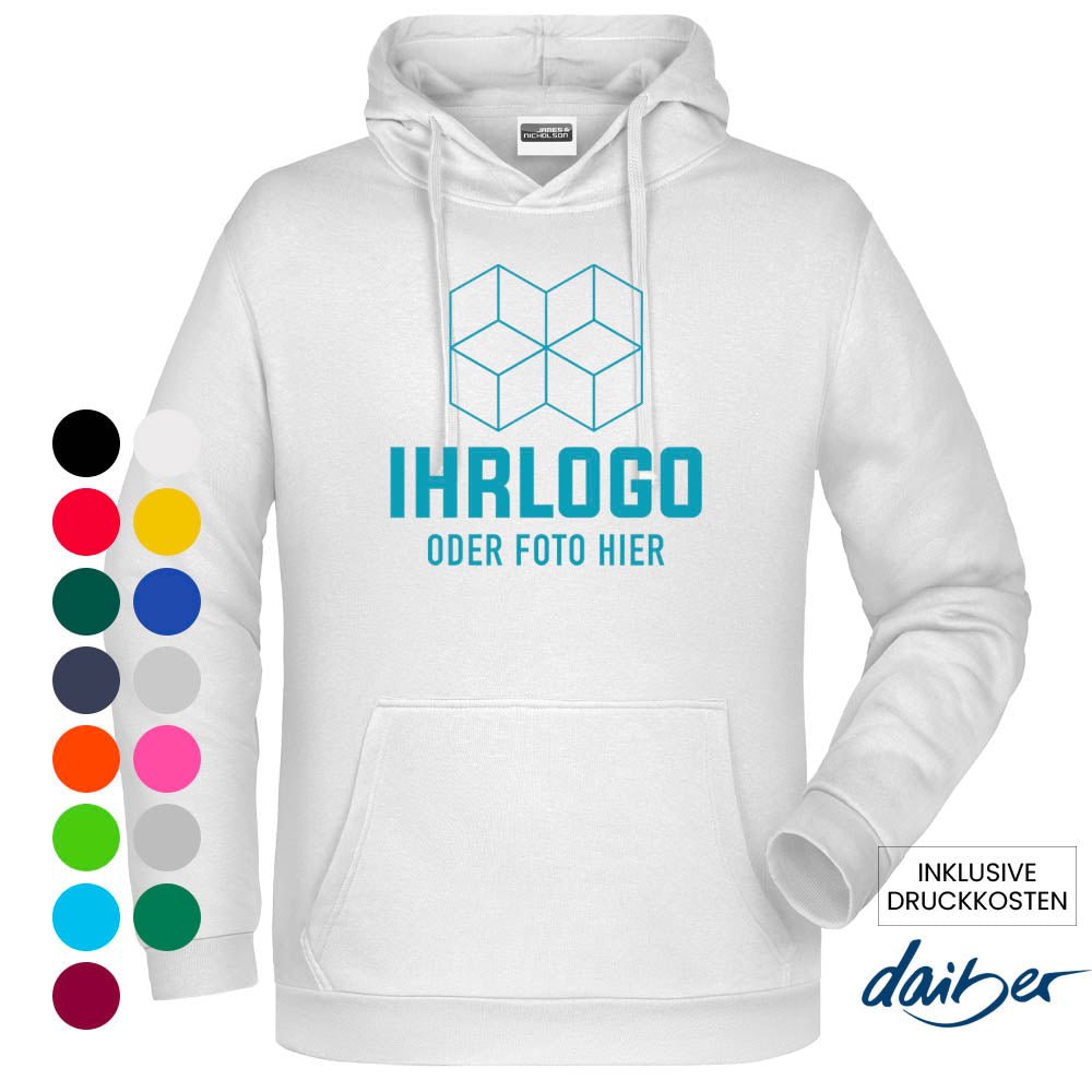 Men's Promo Hoodie - Klassisches Kapuzensweat 280 g/m² - Drucksaal