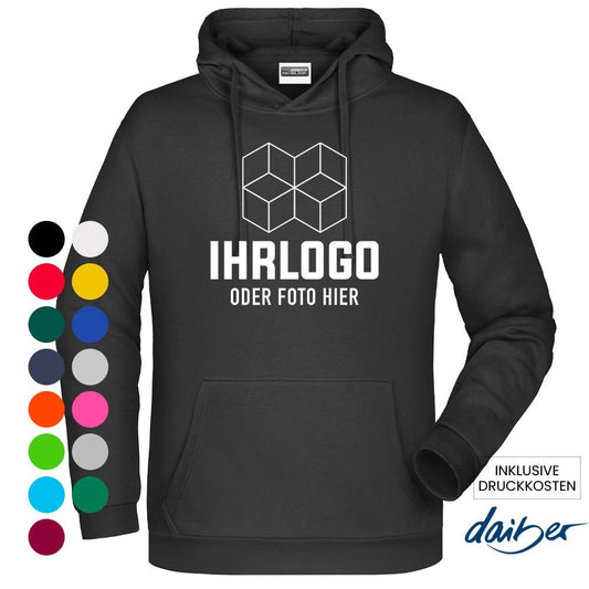 Men's Promo Hoodie - Klassisches Kapuzensweat 280 g/m² - Drucksaal