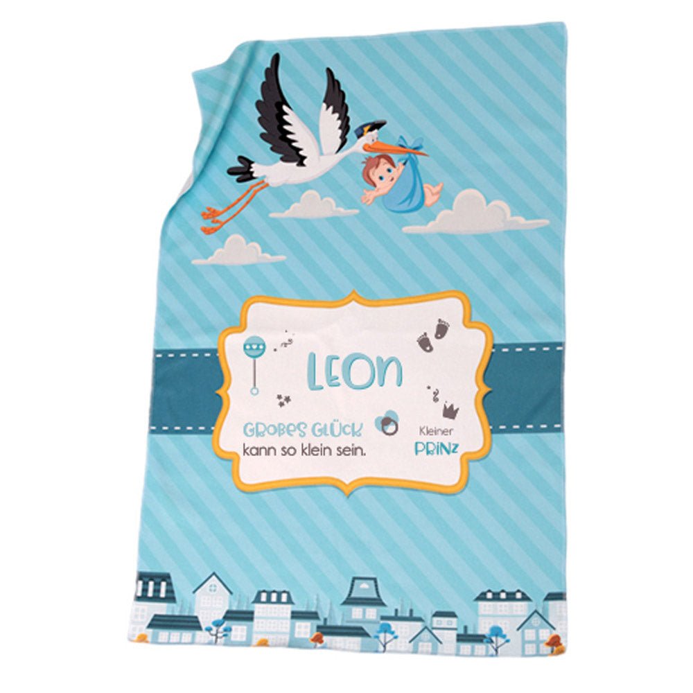 Mikrofaser - Fleece - Decke für Jungen und Mädchen 60x90 cm - Drucksaal