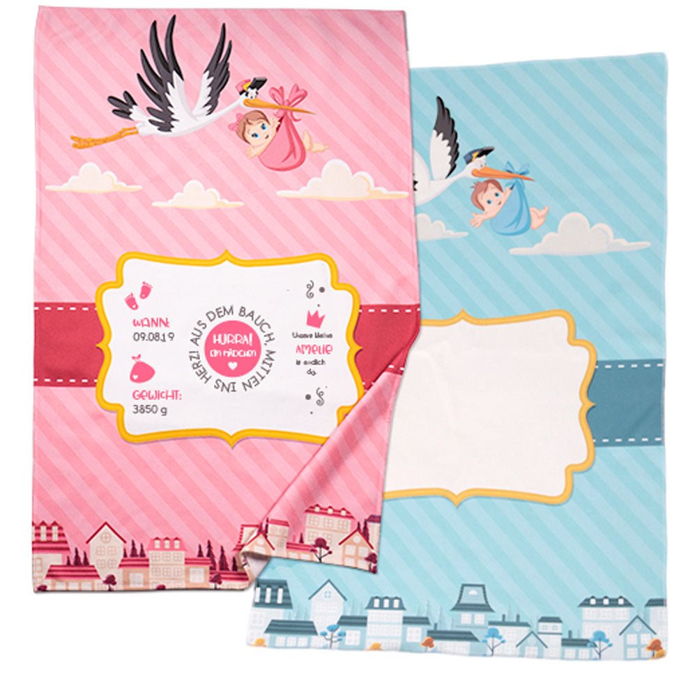 Mikrofaser - Fleece - Decke für Jungen und Mädchen 60x90 cm - Drucksaal