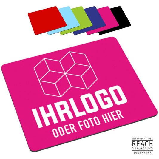 Mousepad 230 x 190 x 1.5 mm in vielen Farben - Drucksaal