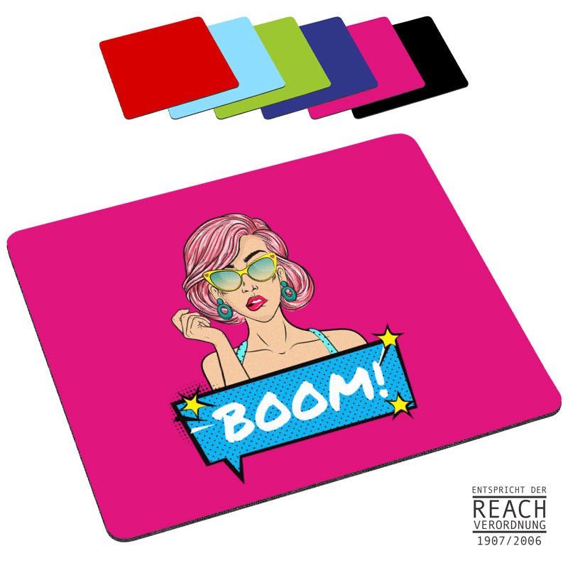 Mousepad 230 x 190 x 1.5 mm in vielen Farben - Drucksaal