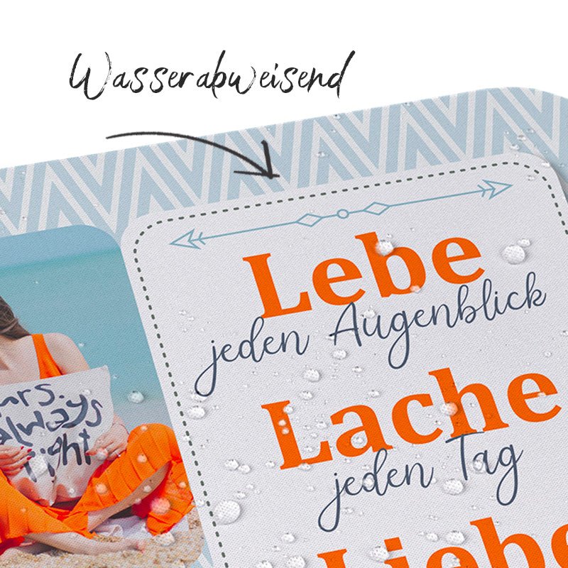 Mousepad 25x25 cm Lotuseffekt - Drucksaal