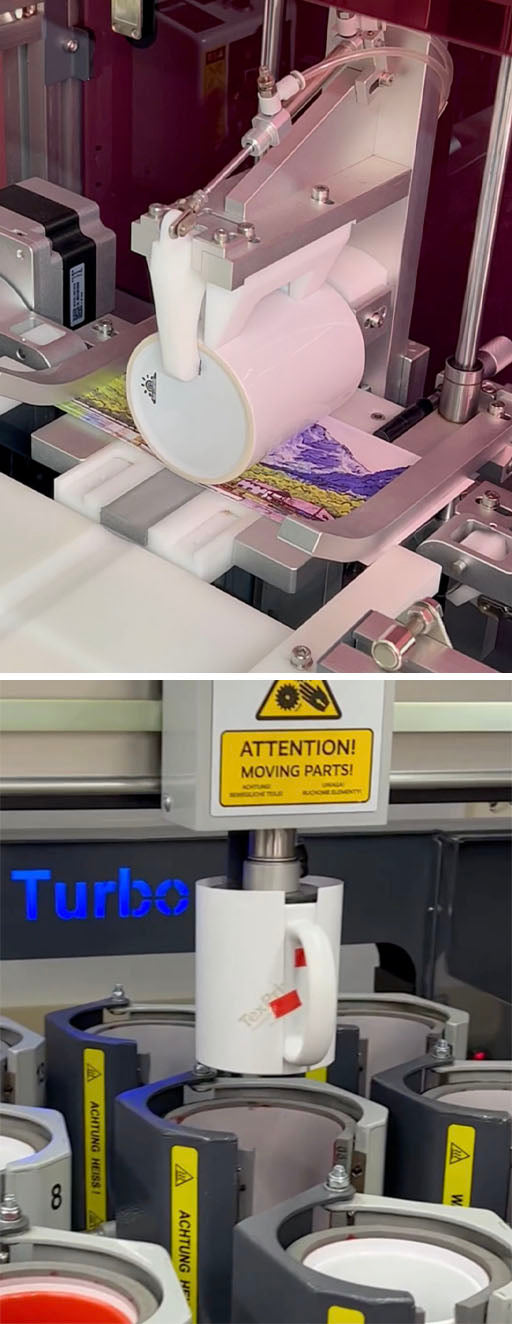 Mug wrapping Tassen auflegen sowie der Tassenautomat Mug-15