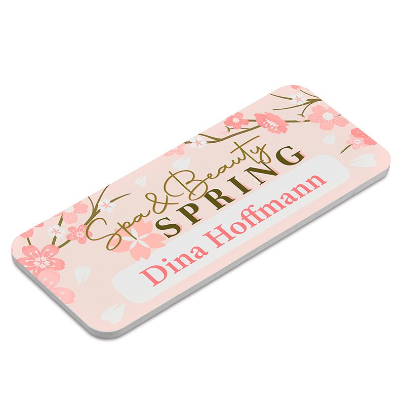 Namensschild 32 x 75 mm - Drucksaal