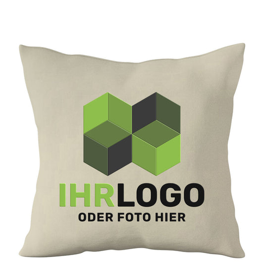 Naturfarben Fotokissen 40 x 40 cm - Drucksaal