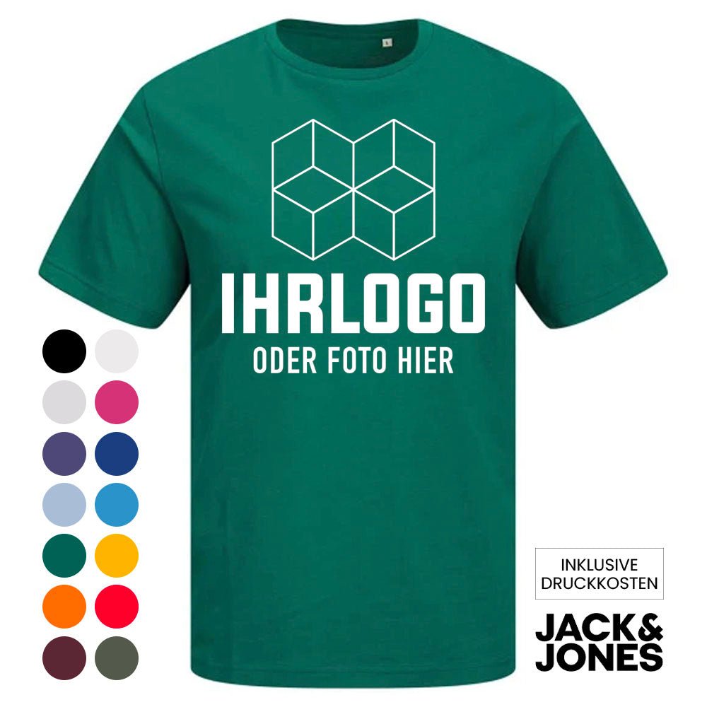 Original Jack & Jones® Blanks Canvas Tee in vielen Farben - Drucksaal