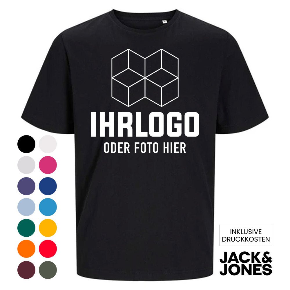 Original Jack & Jones® Blanks Canvas Tee in vielen Farben - Drucksaal