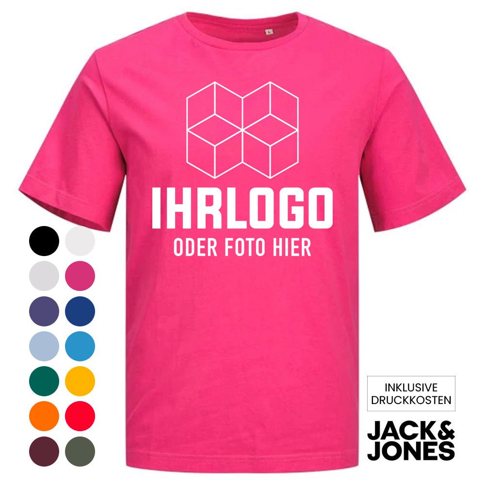 Original Jack & Jones® Blanks Canvas Tee in vielen Farben - Drucksaal