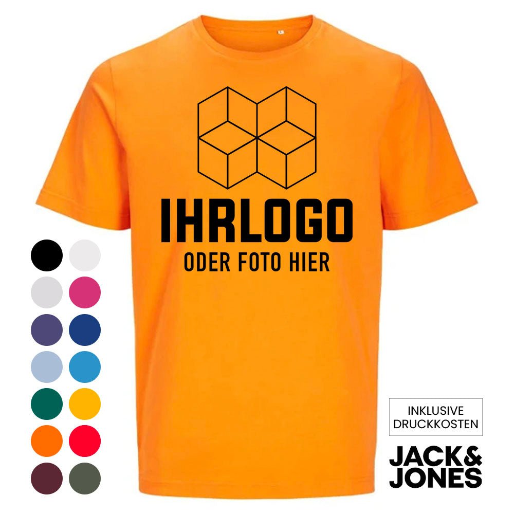 Original Jack & Jones® Blanks Canvas Tee in vielen Farben - Drucksaal