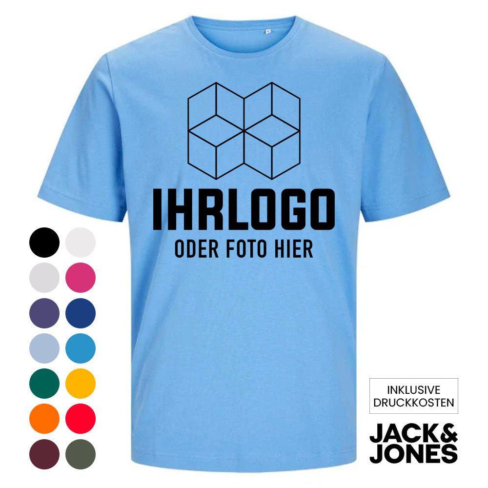 Original Jack & Jones® Blanks Canvas Tee in vielen Farben - Drucksaal
