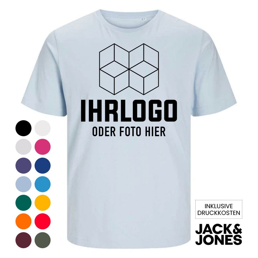 Original Jack & Jones® Blanks Canvas Tee in vielen Farben - Drucksaal