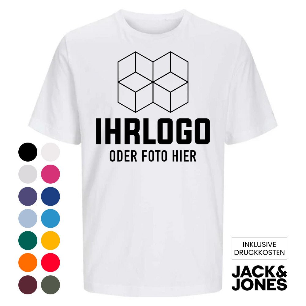 Original Jack & Jones® Blanks Canvas Tee in vielen Farben - Drucksaal